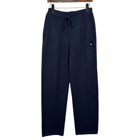 ALO New Class Cashmere Sweatpant Black Size Small - Picture 5 of 9